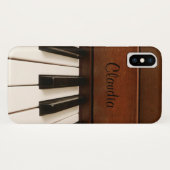 Coques Case-Mate iPhone Caisse personnalisée de l'iPhone X de musique de (Dos (Horizontal))