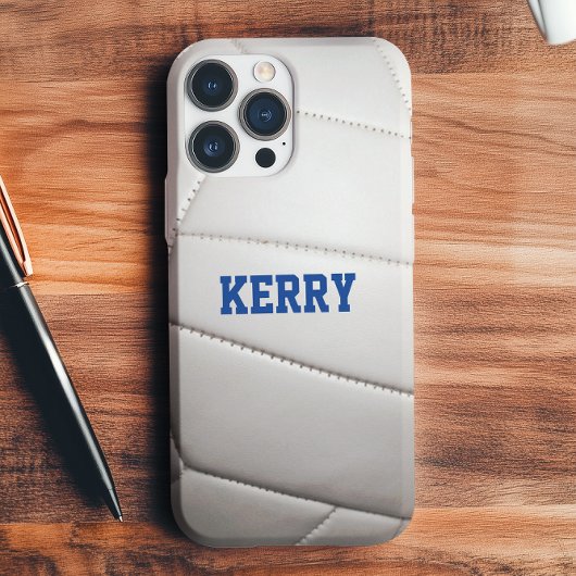 Coques Case-Mate iPhone Caisse personnalisée par texture de volleyball