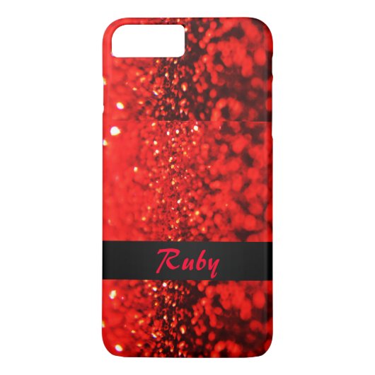Coques Case-Mate iPhone Caisse plus personnalisée de l'iPhone 7 rouges (Dos)