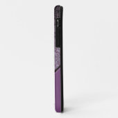 Coques Case-Mate iPhone Caisse pourpre de l'iPhone 5 de damassé (Dos/Gauche)