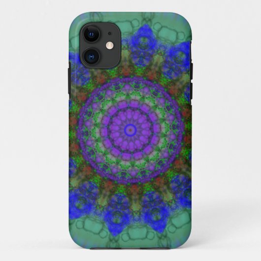 Coques Case-Mate iPhone Caisse pourpre de l'iPhone 5 de mandala (Dos)