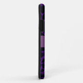 Coques Case-Mate iPhone Caisse pourpre de l'iPhone 5 d'empreinte de (Dos/Droite)