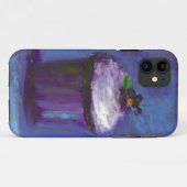 Coques Case-Mate iPhone Caisse pourpre de petit gâteau (Dos (Horizontal))