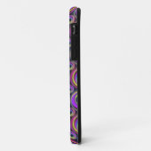 Coques Case-Mate iPhone Caisse pourpre de téléphone de frénésie (Dos/Gauche)