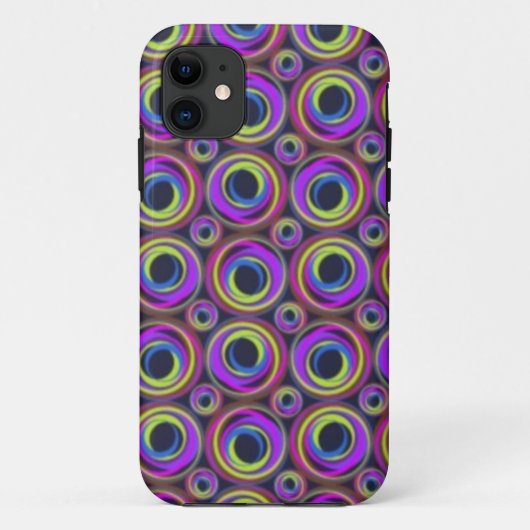 Coques Case-Mate iPhone Caisse pourpre de téléphone de frénésie (Dos)