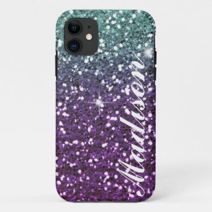 Coque Case-Mate Pour iPhone Caisse pourpre personnalisée des parties