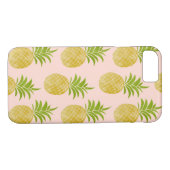 Coques Case-Mate iPhone Caisse rose d'ananas (Dos (Horizontal))