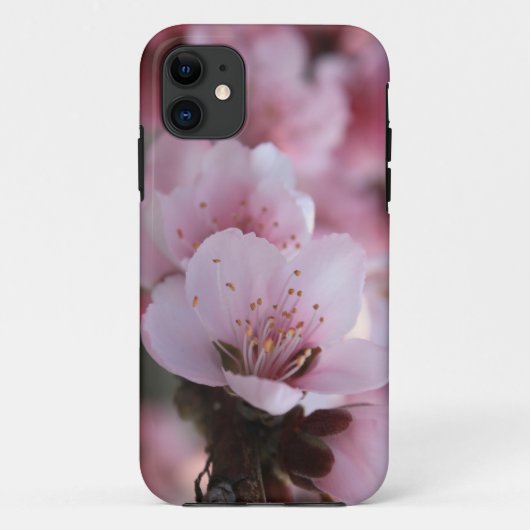 Coques Case-Mate iPhone Caisse rose de fleur de fleur (Dos)