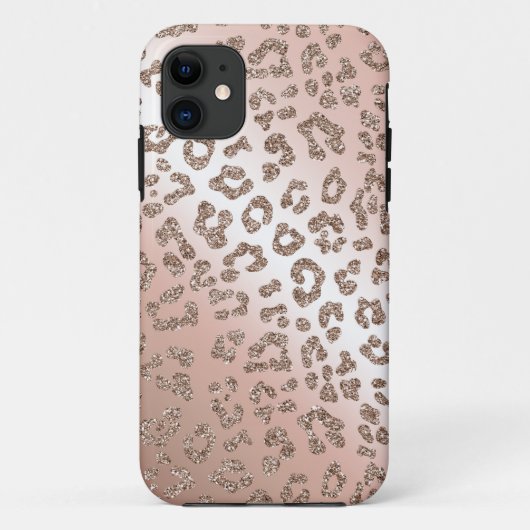 Coques Case-Mate iPhone Caisse rose de parties scintillantes d'empreinte (Dos)