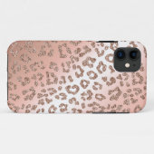 Coques Case-Mate iPhone Caisse rose de parties scintillantes d'empreinte (Dos (Horizontal))