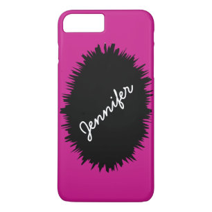 Etui iPhone Case-Mate caisse, roses indien et noir plus de l'iPhone 7,