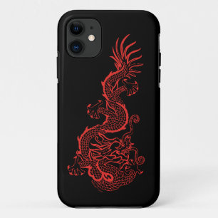 Etui iPhone Case-Mate Caisse rouge de l'iPhone 5 de dragon