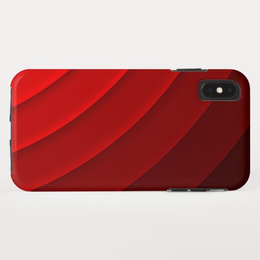 Coques Case-Mate iPhone "Caisse rouge de téléphone " (Dos (Horizontal))