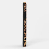 Coques Case-Mate iPhone Caisse rouge de téléphone de léopard de Ciao Bella (Dos/Droite)
