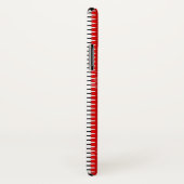 Coques Case-Mate iPhone Caisse rouge ukrainienne de galaxie d'iPhone de (Dos/Droite)