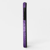 Coques Case-Mate iPhone Caisse simili cuir pourpre de l'iPhone 5 (Dos/Gauche)