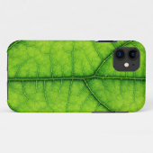 Coques Case-Mate iPhone caisse verte de texture de feuille d'arbre de (Dos (Horizontal))