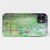 Coques Case-Mate iPhone Caisse verte d'Iphone 5 de brume à peine là (Dos (Horizontal))