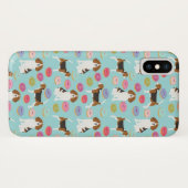 Coques Case-Mate iPhone Caisses de beignet de beagle (Dos (Horizontal))