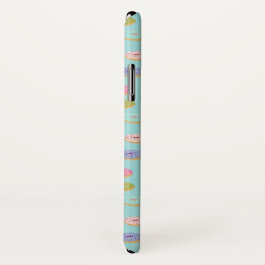 Coques Case-Mate iPhone Caisses de beignet de beagle (Dos/Droite)