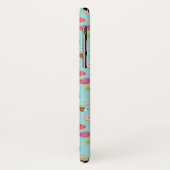 Coques Case-Mate iPhone Caisses de beignet de beagle (Dos/Gauche)