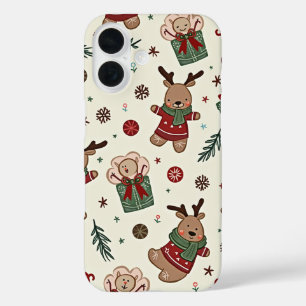 Coques iPhone 16 Caisses de téléphone de Noël