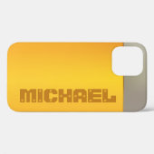 Coques Case-Mate iPhone Caisses de téléphone de nom personnalisé BEER (Verso (horizontal))