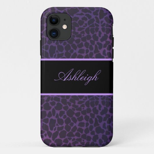 Coques Case-Mate iPhone Caisses pourpres de l'iPhone 5s d'identification (Dos)