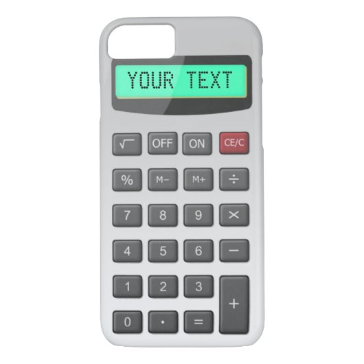 Coques Case-Mate iPhone Calculatrice (Dos)