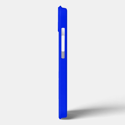 Coques Case-Mate iPhone Calculatrice bleue avec clavier (Verso / Gauche)