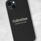 Coques Case-Mate iPhone Calculus Me Dérive Mad Math Humour