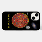 Coques Case-Mate iPhone Calendrier maya (Verso (horizontal))