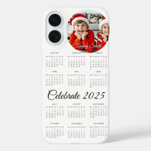 Coques iPhone 16 Calendrier personnalisé 2025