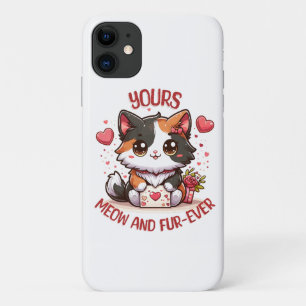 Case-Mate iPhone Case Calico Chat Adorable pour la Saint-Valentin