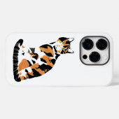 Coques Case-Mate iPhone Calico chat assis (Verso (horizontal))