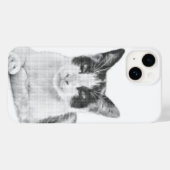 Coques Case-Mate iPhone Calico Pop Halftone (Verso (horizontal))