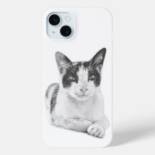 Coques Case-Mate iPhone Calicot Rétro Demi-Teinte (Verso)