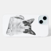 Coques Case-Mate iPhone Calicot Rétro Demi-Teinte (Verso (horizontal))
