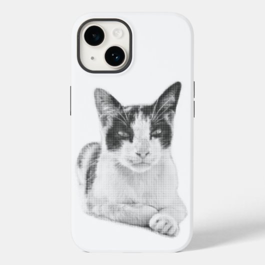 Coques Case-Mate iPhone Calicot Rétro Demi-Teinte (Verso)
