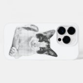 Coques Case-Mate iPhone Calicot Rétro Demi-Teinte (Verso (horizontal))
