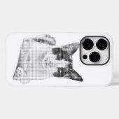Coques Case-Mate iPhone Calicot Rétro Demi-Teinte (Verso (horizontal))