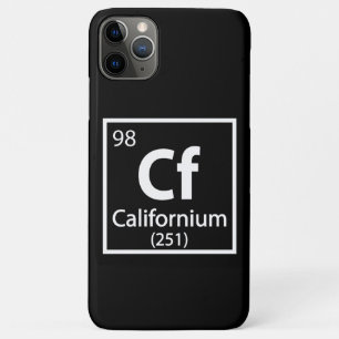 Case-Mate iPhone Case Californie - California Science - Tableau périodiq