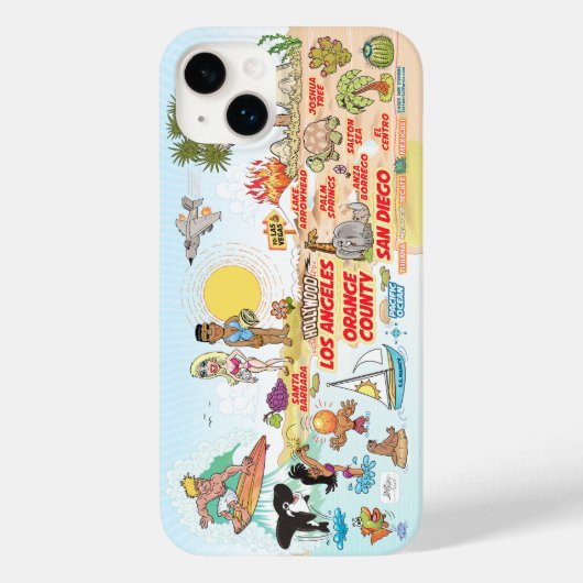 Coques Case-Mate iPhone Californie du Sud (Verso)