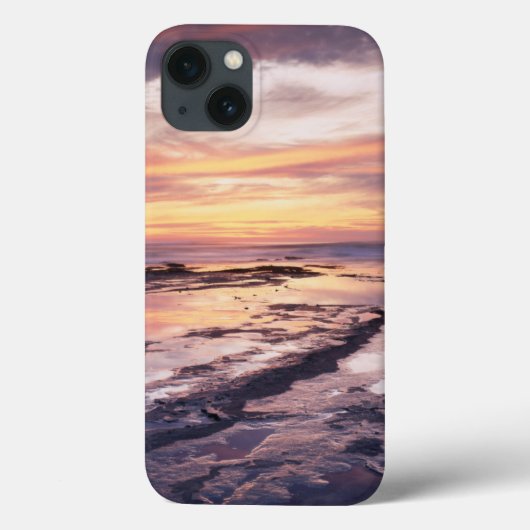 Coques Case-Mate iPhone Californie, San Diego, Sunset Cliffs, Sunset 1 (Verso)
