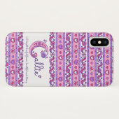 Coques Case-Mate iPhone Callie nom signifiant coeur doodles iphone (Dos (Horizontal))