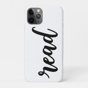 Case-Mate iPhone Case Calligraphie cursive moderne minimaliste "lire"