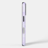 Coques Case-Mate iPhone Calligraphie de teinture pourpre Nom personnalisé (Verso / Droite)