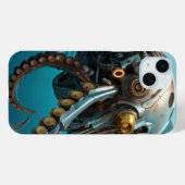 Coques Case-Mate iPhone Calmar à armure de steampunk (Verso (horizontal))