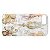 Coques Case-Mate iPhone Calmar de poulpe, Gamochonia, par Ernst Haeckel (Dos (Horizontal))