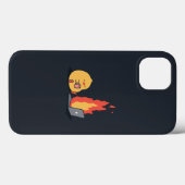 Coques Case-Mate iPhone Calme au Chaos - Portable Jaune et Fiery iP (Verso (horizontal))